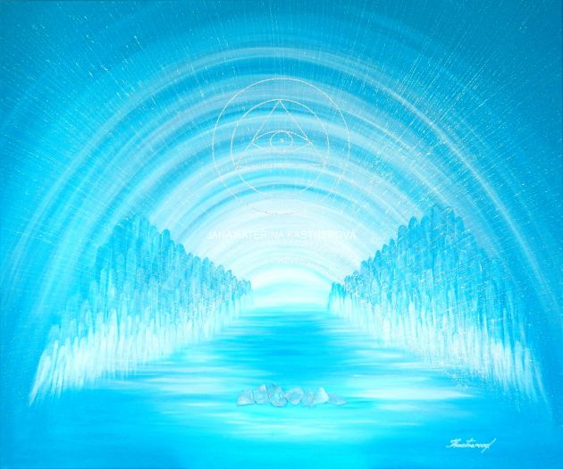 ... ATLANTIDA II. ... - original - plátno 110x90cm