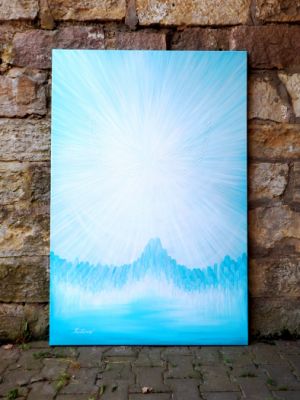 JSME - NA CESTĚ ZA SVĚTLEM VI. - ORIGINAL  - plátno 150x100cm