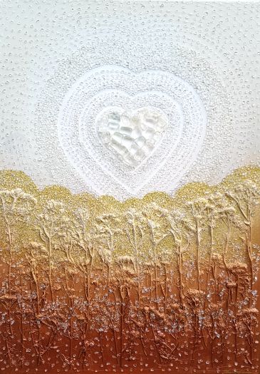 MOTIV PŘÍRODY - KŘIŠŤÁLOVÉ SRDÍČKO PRO TEBE