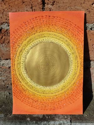 ... DLOUHOVĚKOST, ZDRAVÍ, NAPLŇUJÍCÍ A ŠŤASTNÝ ŽIVOT ... - originál, malba/ kresba na kreslící karton 30x40cm technikou suchý pastel, pastelka, akryl