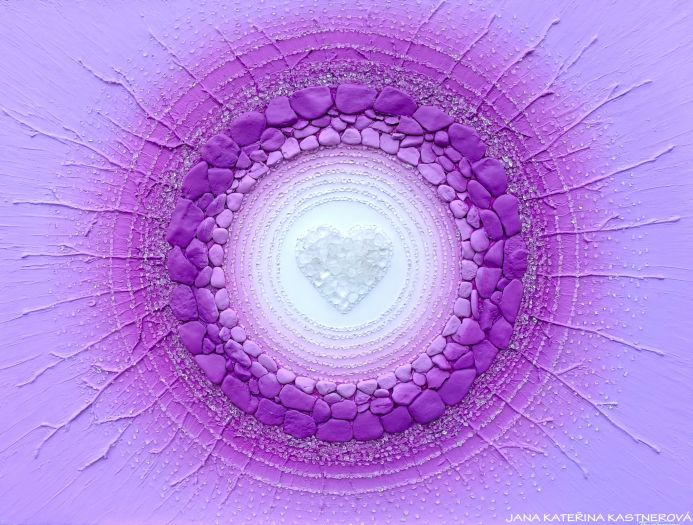 MOTIV PŘÍRODY - FIALOVÁ