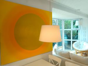 ... SLUNCE VIII. ... - original, plátno 150x130cm - ZÁKLADNÍ VARIANTA OBRAZU BEZ KŘIŠŤÁLŮ ( KŘIŠŤÁLY JE MOŽNO NA PŘÁNÍ DOPLNIT)