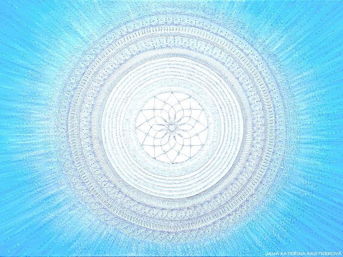 MANDALA UVOLNĚNÍ, KLIDU, MÍRU, ZTIŠENÍ A PŘIJETÍ