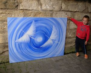 SPLYNUTÍ DUŠÍ IV. ORIGINÁL 120x100cm
